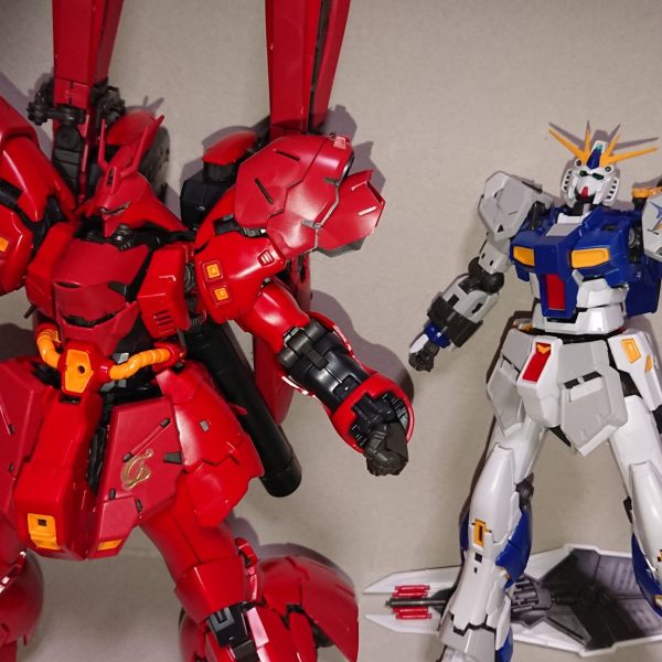 rgffニューガンダム、ffサザビー