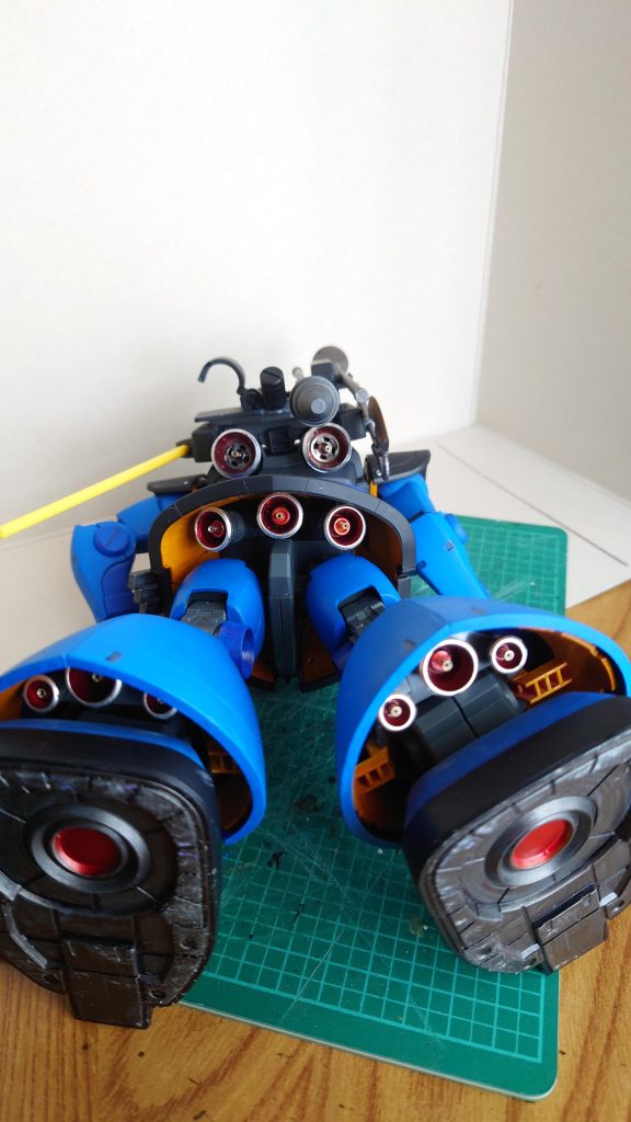 バーニアは全てICソケット仕込んでありますが完成後はほとんど見えないのが残念なので、せめて画像を残しておこう。