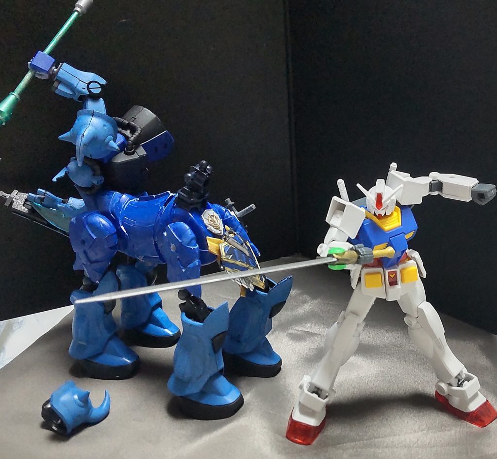 ガンダム、横一文字斬りぃぃ!!!スレンジョ「うわあぁぁぁ!?」
