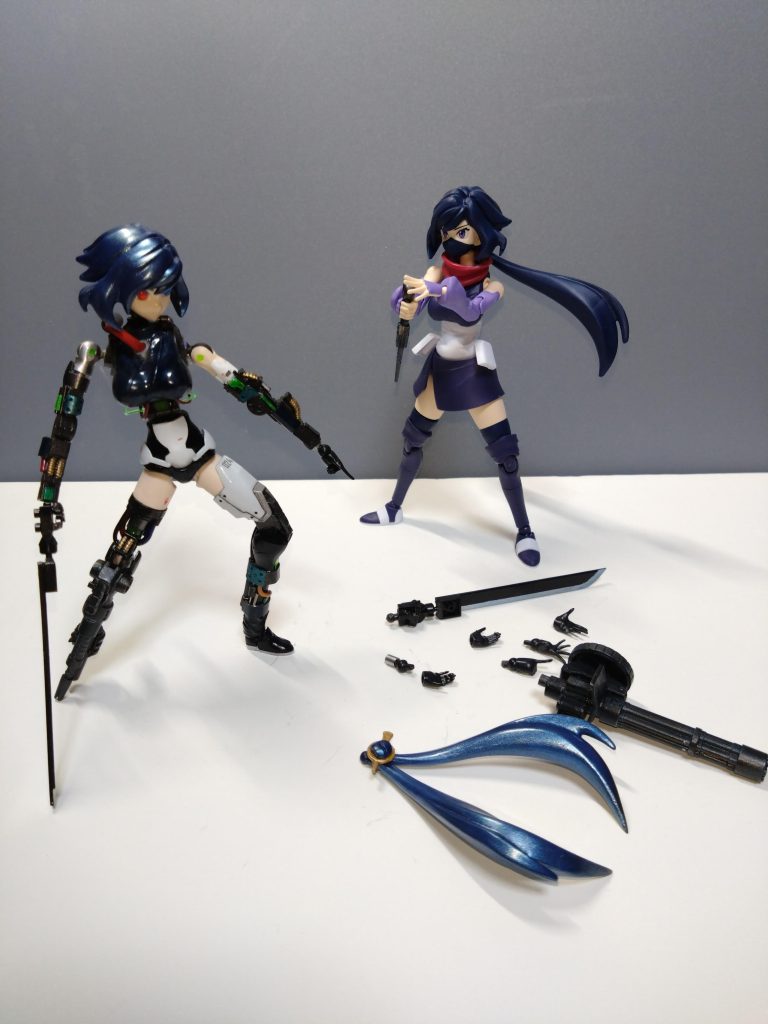 手首パーツの差し替えパーツ郡です。