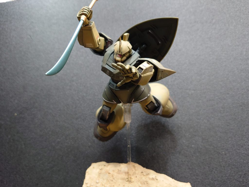 ヴィネットの構図に固定するため台座を小細工しました