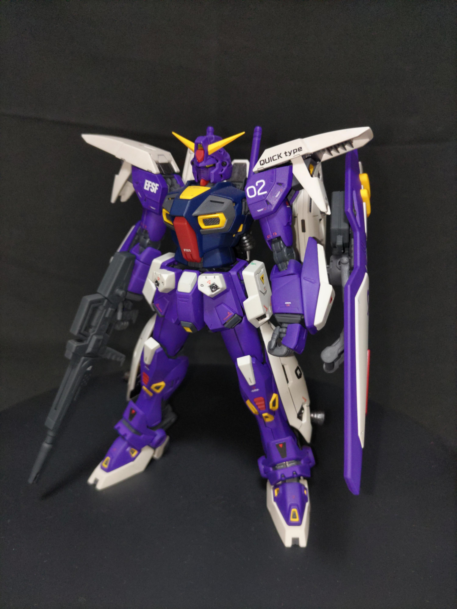 1/100MGガンダムF90ミッションパックQタイプ｜G.ボーイさんのガンプラ