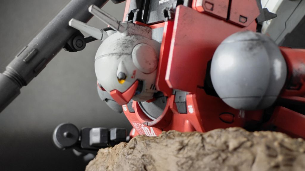 キャノン顔アップバルカンの塗り分けに苦労しました。