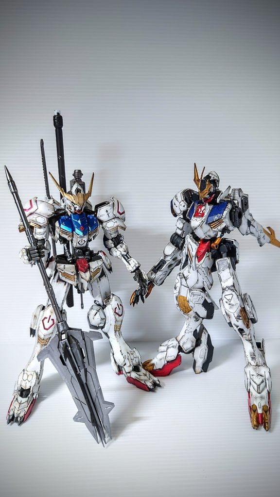 前に作ったフルメカニクスのルプスレクスと一緒に。