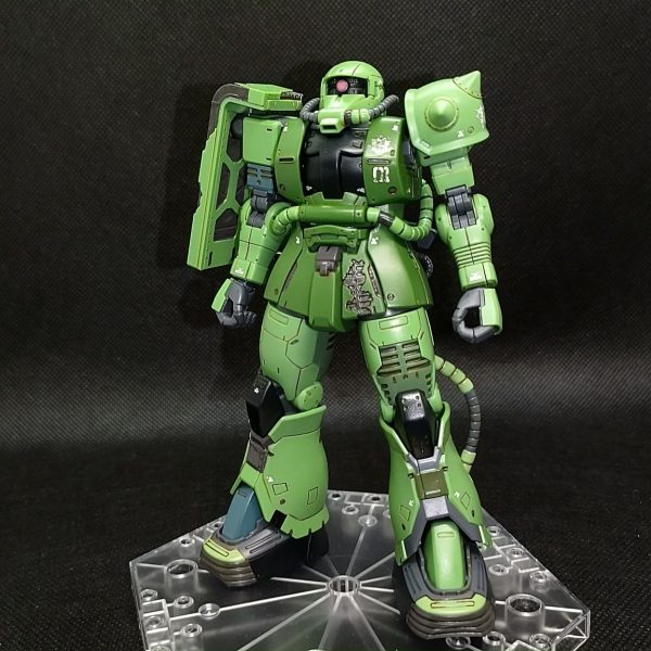 ドアンザク デッキ＋パーツ 1/100ドアン専用ザクを MGザクⅡベースで作る！【機動戦士