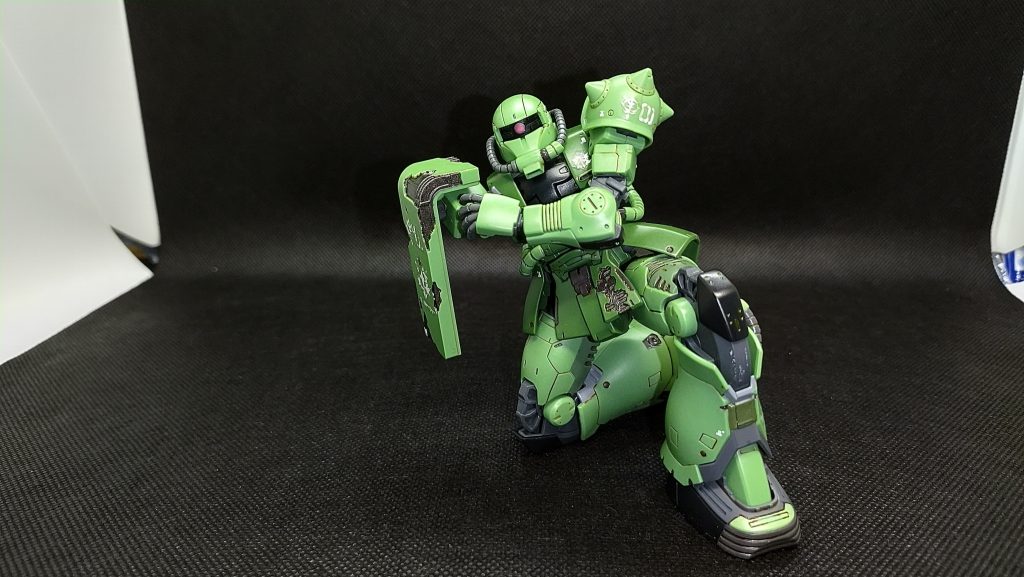 エグバに右腕を斬られたところ、をイメージして。