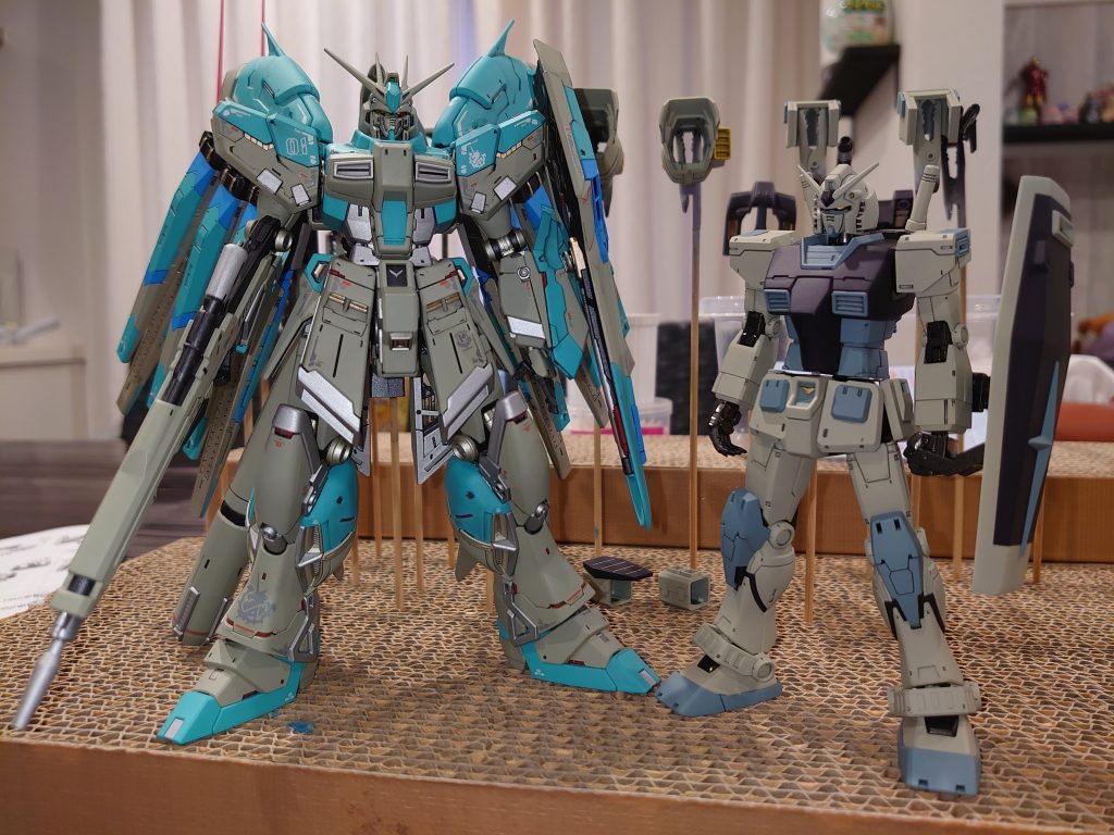 hi-νガンダム氏とツーショットで