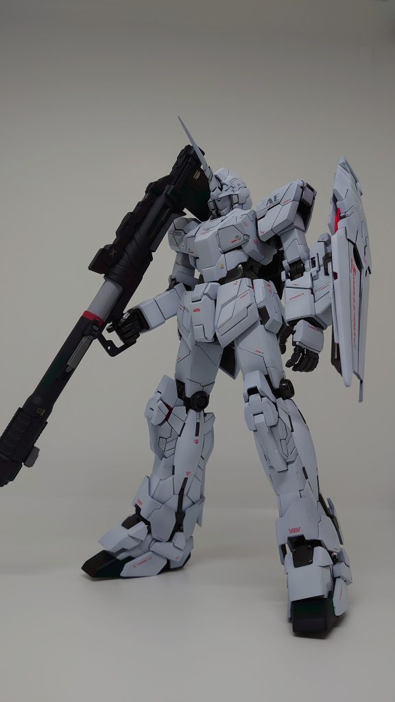 ユニコーンモードとデストロイモードどちらがというとユニコーンモードが好きだったりします😀バズーカが似合う！！    