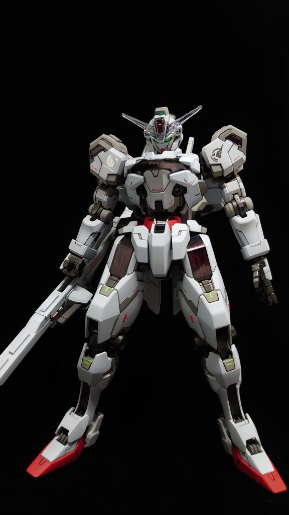 一応パーメットスコア5のつもりです…                           付属シールにクリアレッドを塗りたくって貼っただけです😅お手軽過ぎて肉眼でも画像でもわかりにくいw