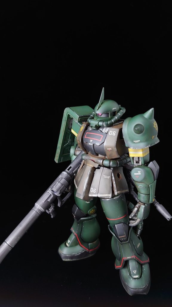 成型色仕上げ HG ザクII–3枚目/制作者:ganaramu