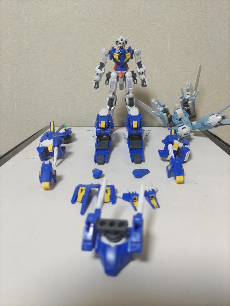 エクシア9番機　フルアーマー–2枚目/制作者：プラナリアン