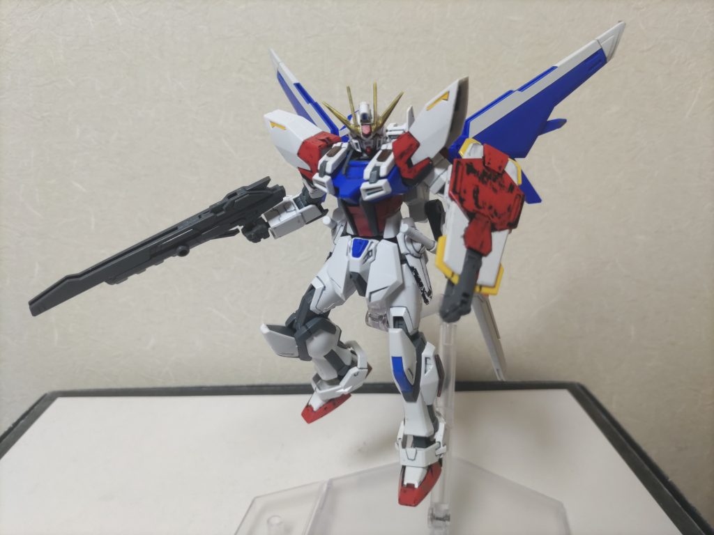 フルパッケージモード実翼により推力が安定化するため移動によるエネルギー消費を抑える事ができる