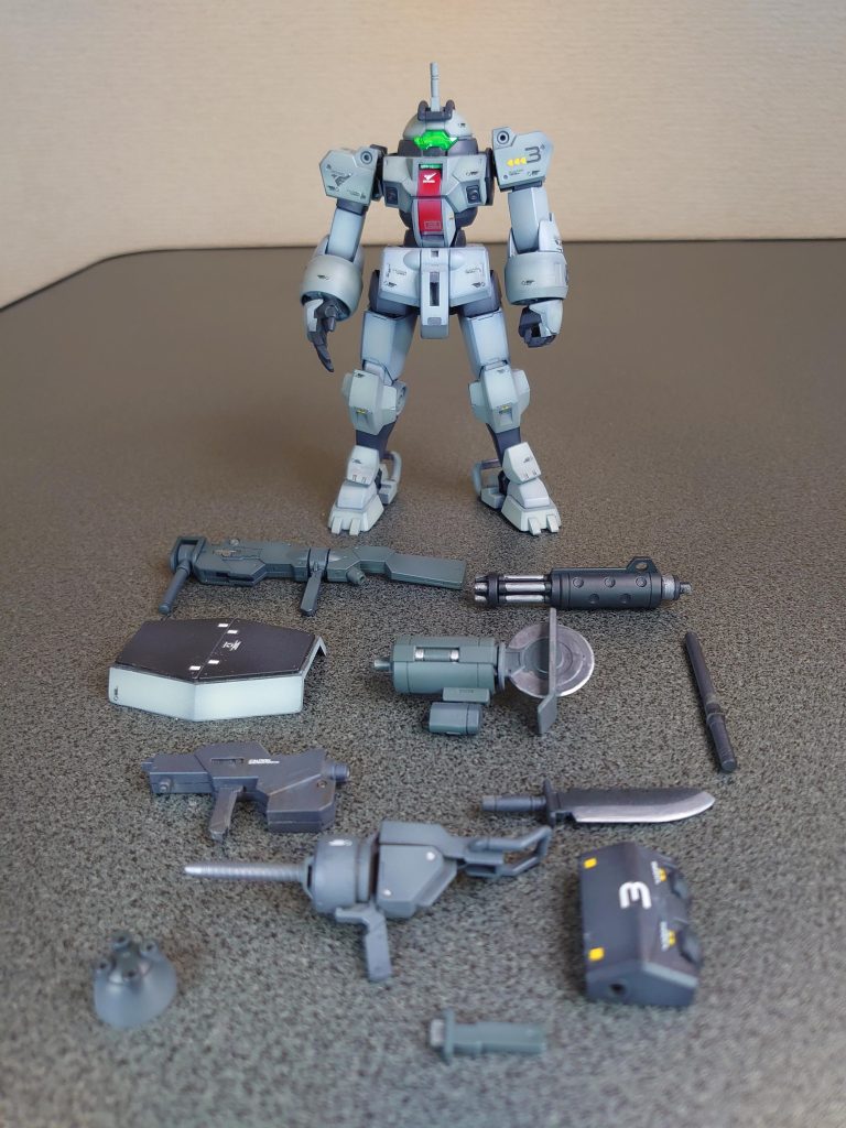 パチ組みして塗装してデカール貼っただけです。 