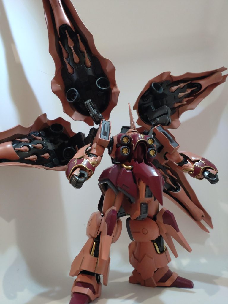 細かい塗り分けはしてないですがイメージ通りの雰囲気になりました