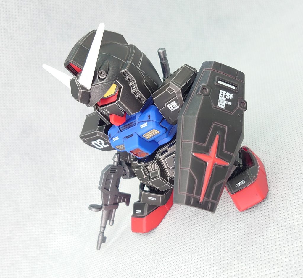 塗装、墨入れ、デカール、トップコート仕上げです。天候の悪い中、ほぼ1Day仕上げですので、滲んでいる箇所もありますが。それも