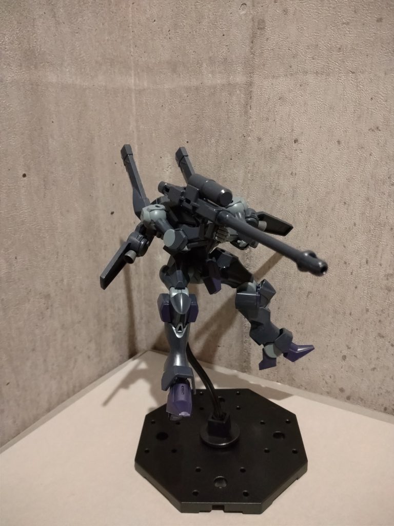 射撃姿勢（側面）