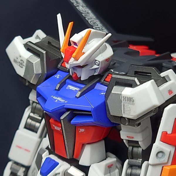 HG GAT-X105+AQM  AILE STRIKE GUNDAM