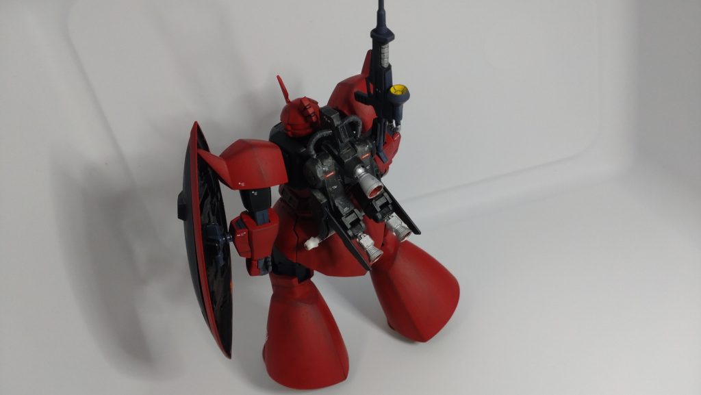 バックパックはプラ板とジャンクから。それっぽく。あくまでそれっぽく。