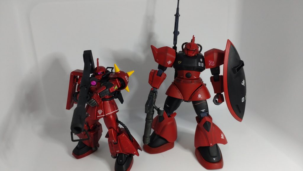 ジョニーライデン高機動型ザクと。