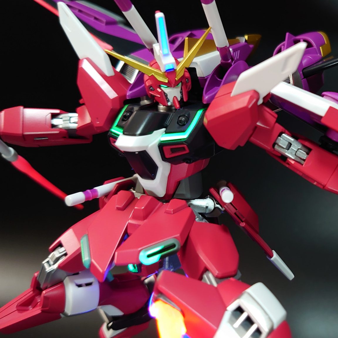 HGCE インフィニットジャスティスガンダム｜八菊さんのガンプラ作品 