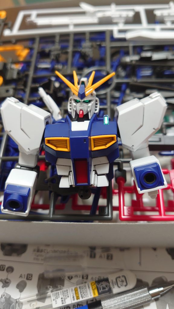 EG/ff-νガンダム–3枚目/制作者：バーニィ954