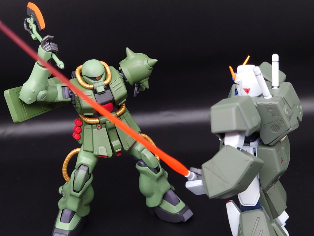 77作目　1/144 HG RX-78 NT-1  ガンダムNT-1チョバム・アーマー–7枚目/制作者：@kjyun_choroq