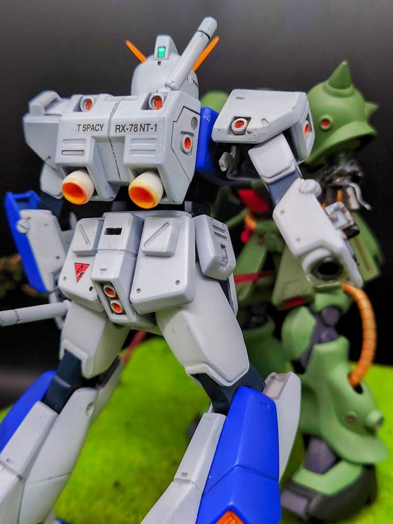 79作目 ポケットの中の戦争から「バーニィもう戦わなくってもいいんだよ」お手軽ジオラマ–9枚目/制作者:@kjyun_choroq