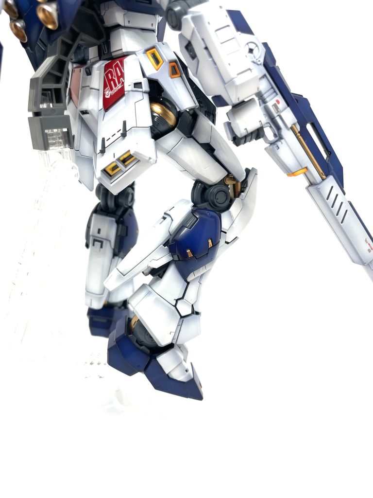 νガンダムの黒？パーツは、今回1番悩んだ色で調色して塗りました。中々良い色で塗れたかなと思います。