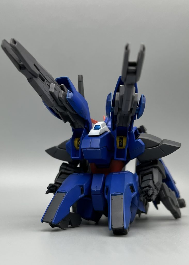 あくまでこちらに合わせた配色でしたがガンダム形態でもマッチして良い具合でした。