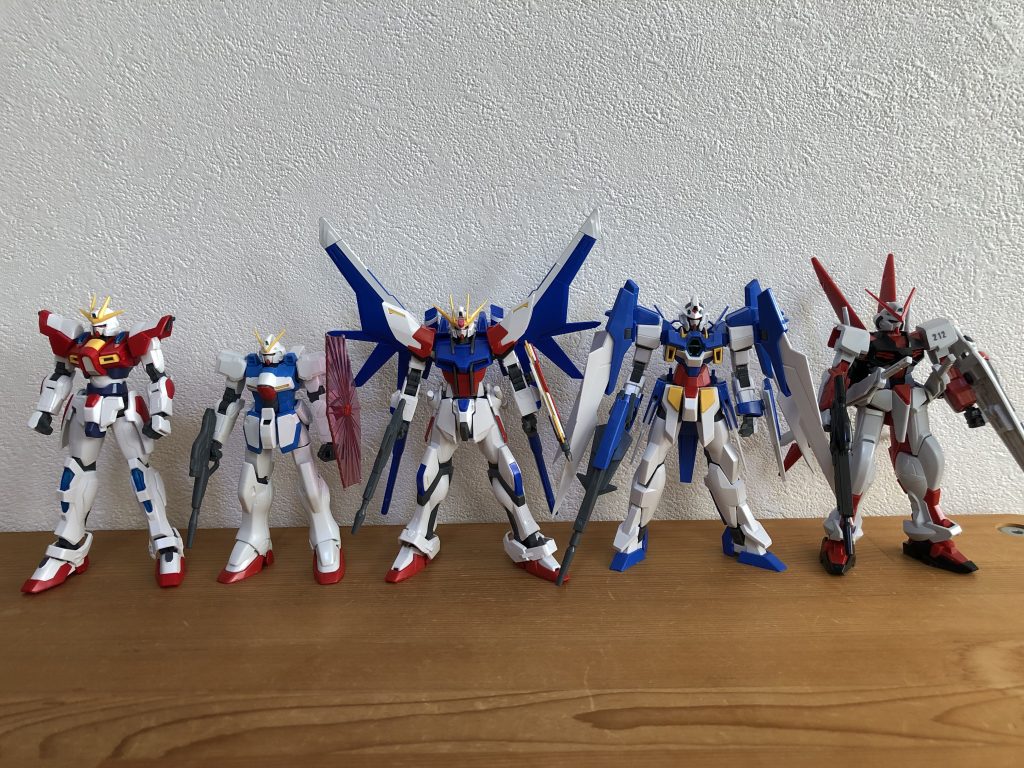 ガンプラ56～60体目–2枚目/制作者：平良野アロウ