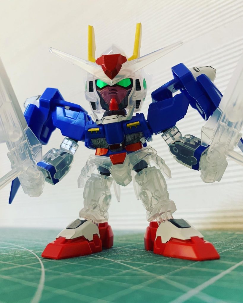 ダブルオーガンダム　ソリッドクリア