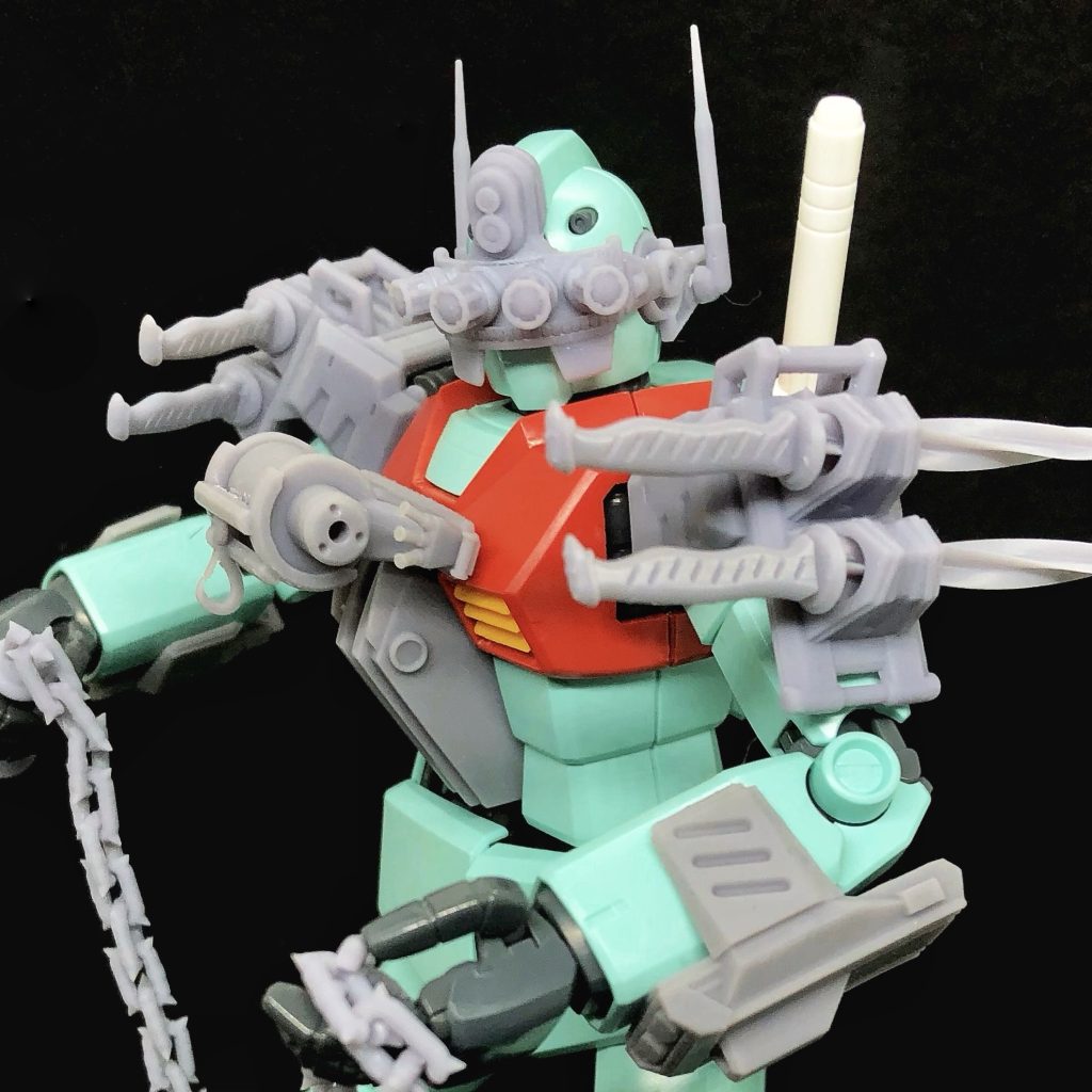 最初は肩に短剣を付けてましたが、ボツになりましたー