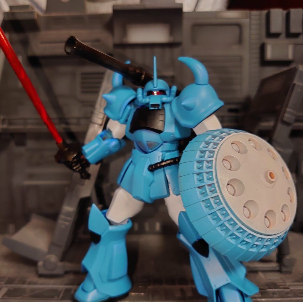 ヴァリアブルポッド付属の武装と武器セットのザクバスをキャノンビームサーベルではなくヒートサーベル設定で