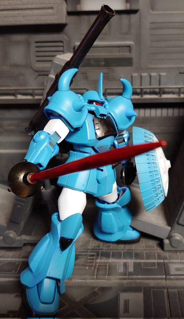 ユーマライトニング少尉用グフ–3枚目/制作者：アレス