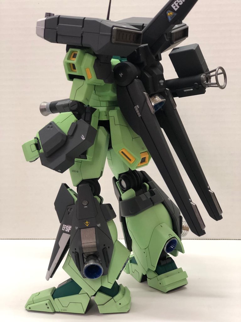 MG　スタークジェガン　アクリジョン筆塗り–2枚目/制作者：筆塗りPirka