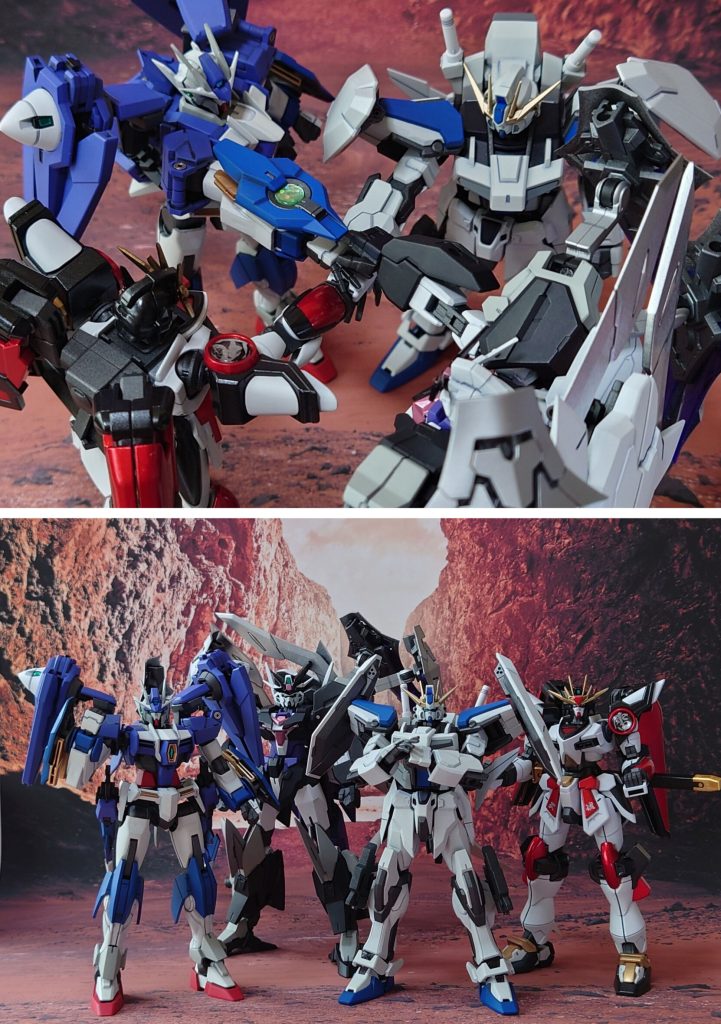 “多元世界ノ勇士、此処ニ集結!”で終わり。