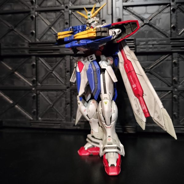 RGゴッドガンダム…可動域に感動しました