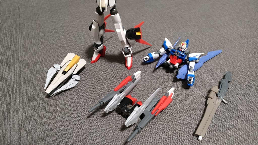 可変方法変形させやすいようにバラします