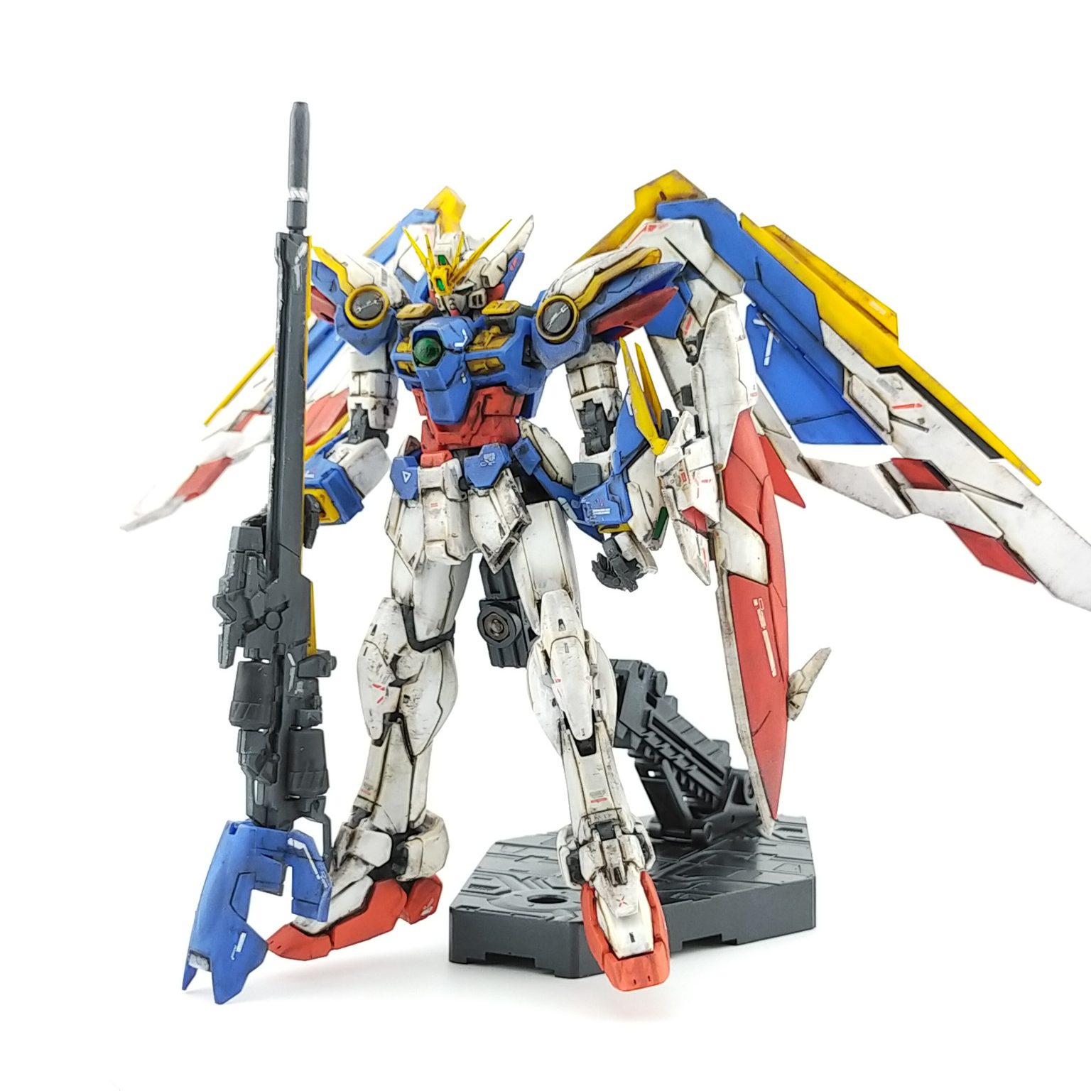 RGウイングガンダムＥＷ｜sorahananoさんのガンプラ作品｜GUNSTA