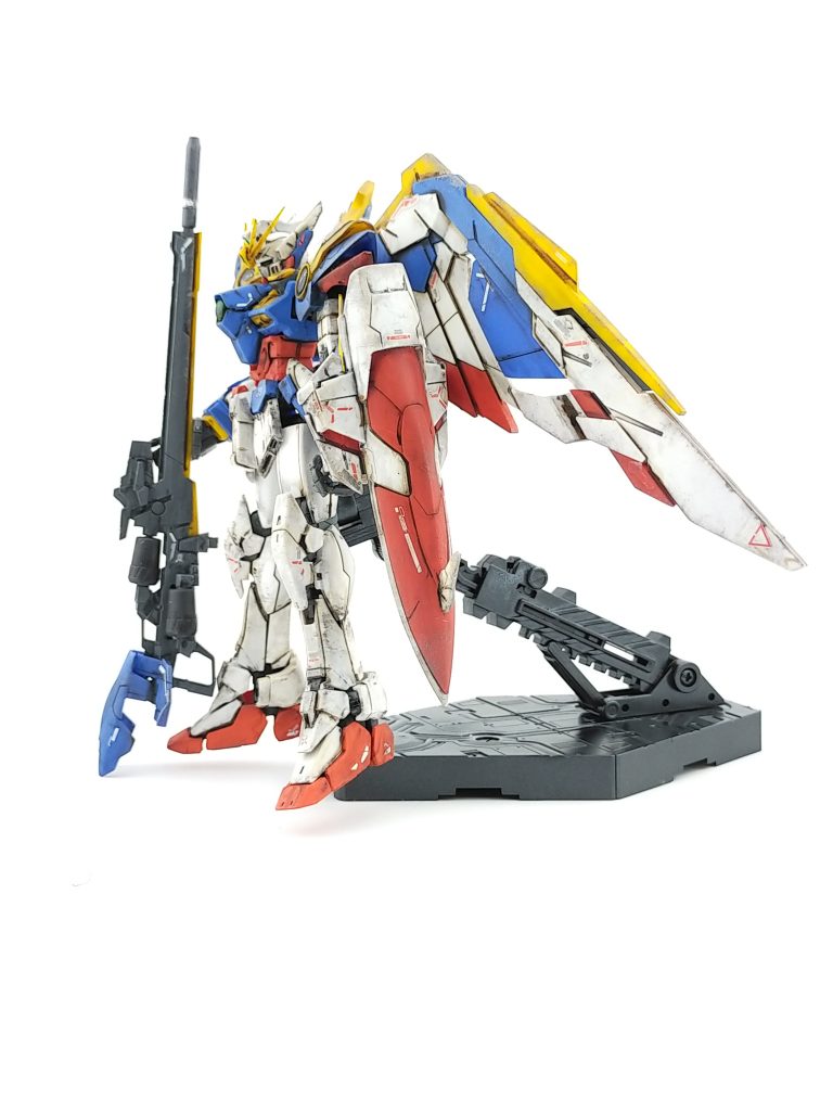 その辺りは文句なしのきっとなんですが、腕の支持力がないのにロングライフル。ライフルを構えて、静止することができないのが難点。