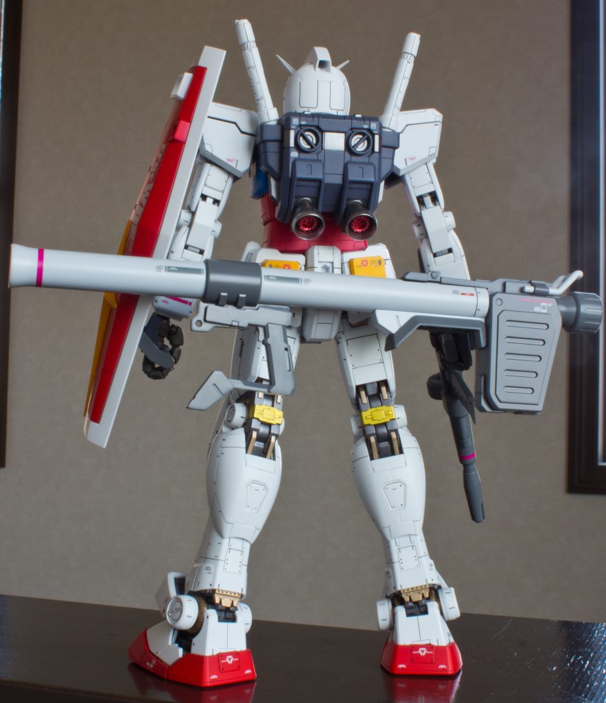 んー脚がちと細いかなぁ。。全体のフォルムはORIGIN版の方が好みですね😅