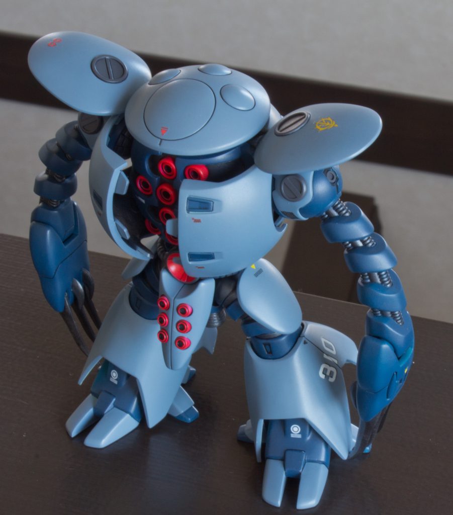 普段はこれくらいのアングルから降下してくるネモに狙われてる状態で飾ってます😊