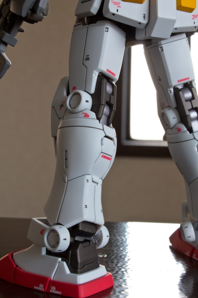 ふくらはぎから下が絞り過ぎてないのが◎です！！でもバーニア飛び出すとこだけは要らんかったのでオミット（笑）