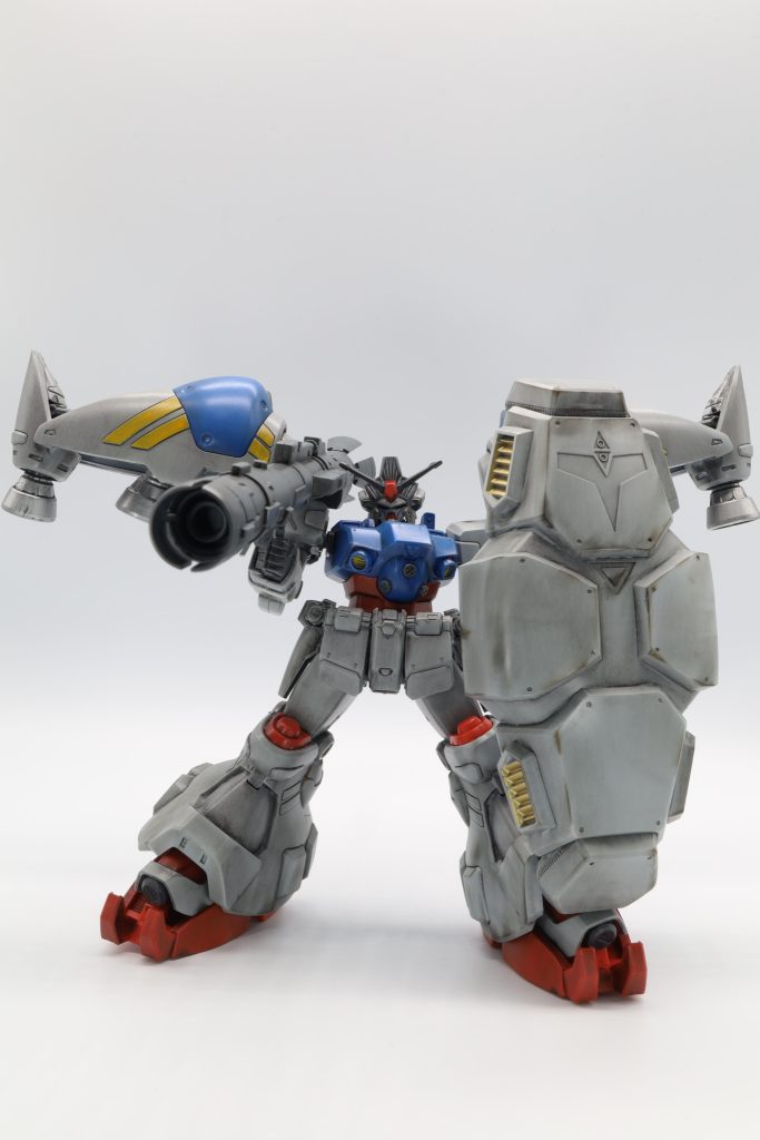 全体はこんな感じです。ゲート処理も合わせ目も一切処理してません！とにかく簡単に！