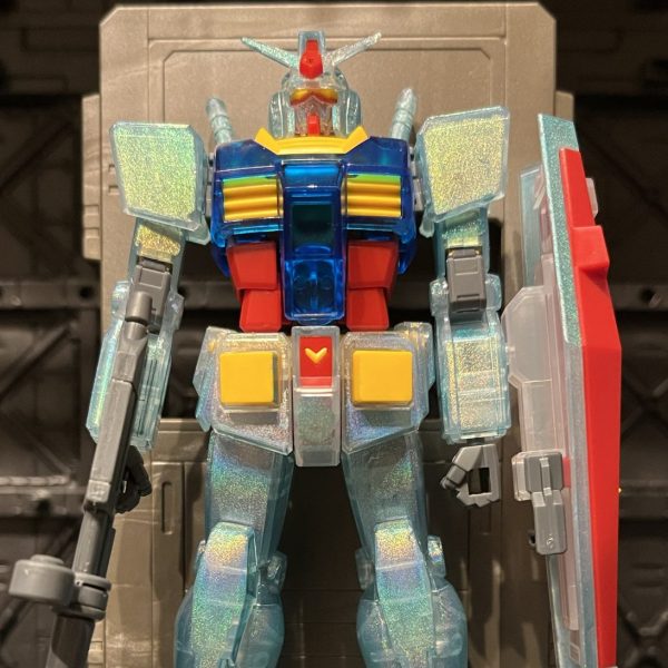 EGクリアガンダム光の翼ホロブルー！