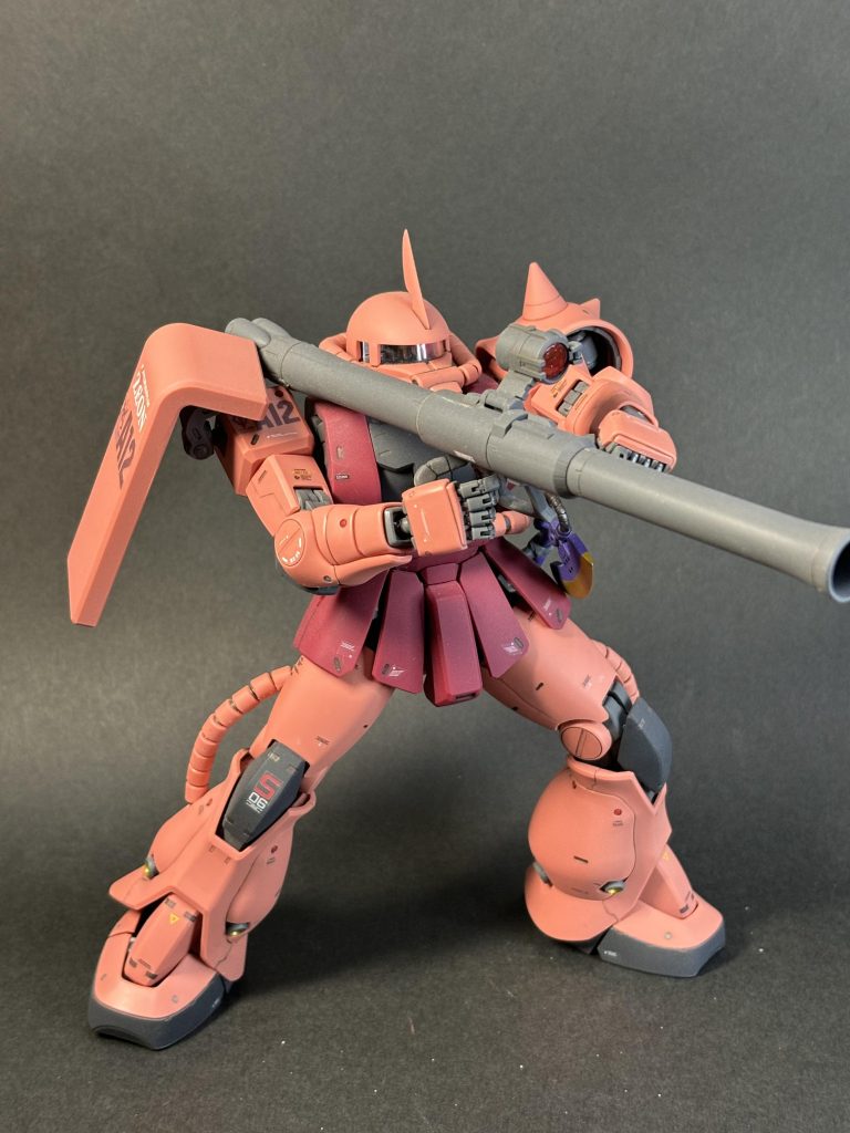 バズーカ少し小さい感じがする。