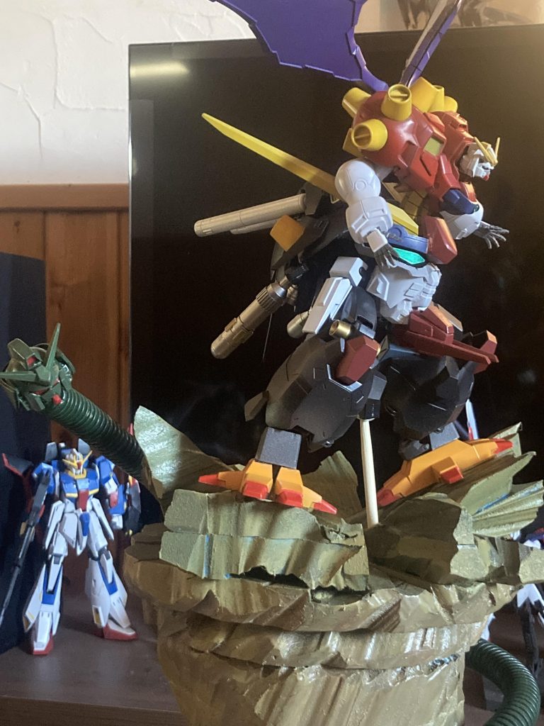 デビルガンダム　土台付き–3枚目/制作者：@PERFECT_P_MEN