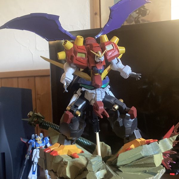 デビルガンダム　土台付き