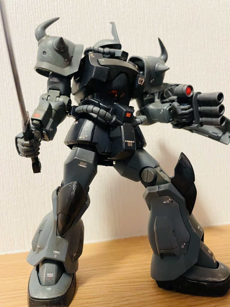 本体のカラーリングは自分の思っていた仕上がりになったので、すごく満足しています😁