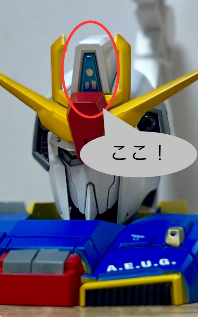 やりたくてもMGクラスですらほぼ点で出来なかったのカメラセンサーの塗り分けもようやく実現！